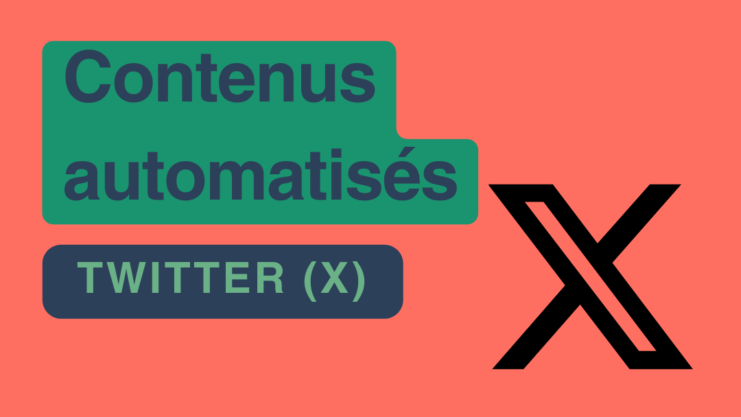 1 contenu Twitter avec automatisation
